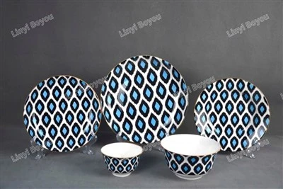 Zestaw ceramicznych zastaw stołowych 4 Specjalna konstrukcja