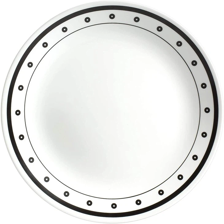 White Porcelain Plates Can Be Printed